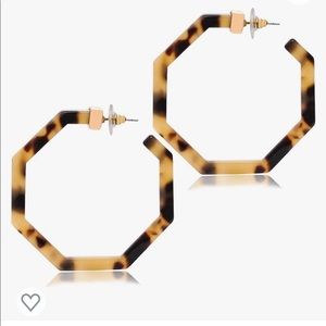 PHALIN Geometric Tortoiseshell earrings